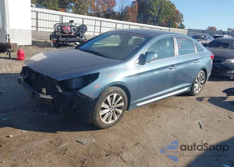 2016 Hyundai Sonata Sport from USA, damaged, VIN 5NPE34AF5GH375161